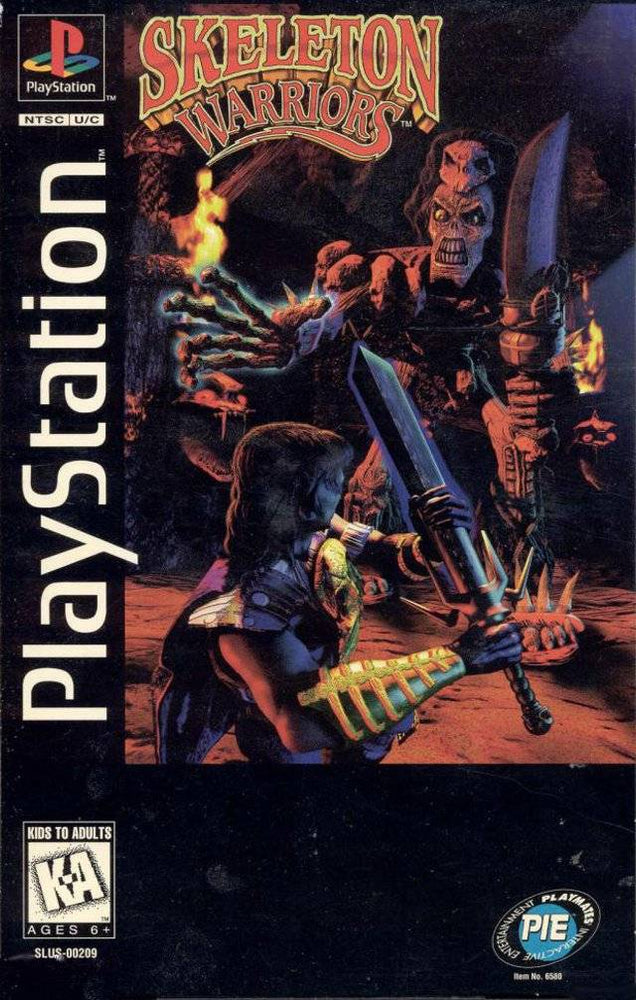 Skeleton Warriors (Playstation) (ONLINE ORDER ONLY)