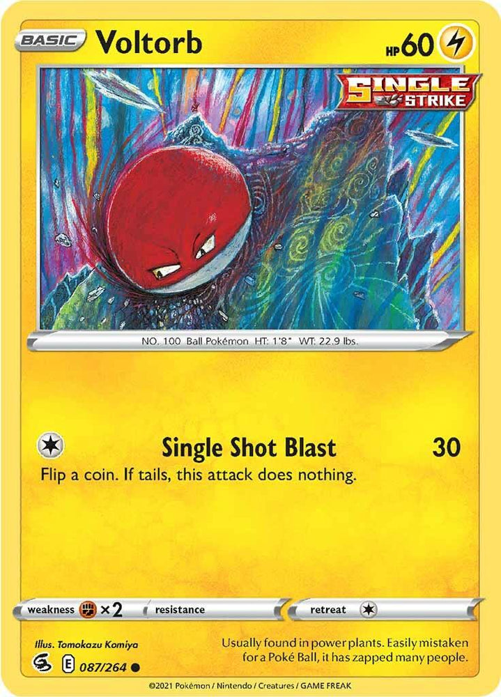 Voltorb (087/264) [Sword & Shield: Fusion Strike] (Online Only)
