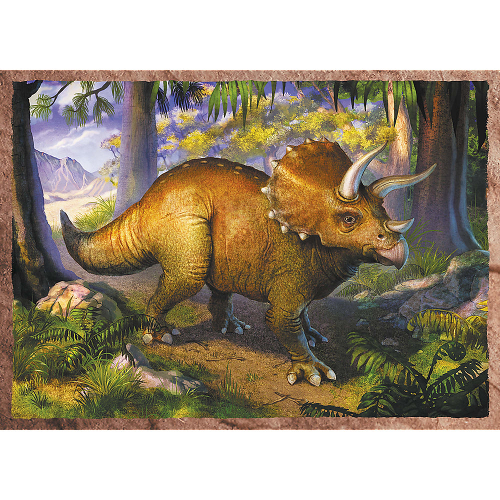 Trefl Preschool 4 in 1 Puzzle - Interesting Dinosaurs (ONLINE ORDER ONLY)