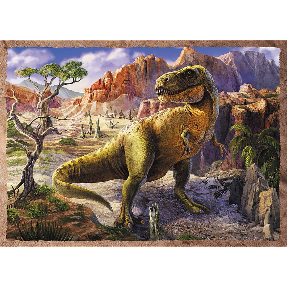 Trefl Preschool 4 in 1 Puzzle - Interesting Dinosaurs (ONLINE ORDER ONLY)