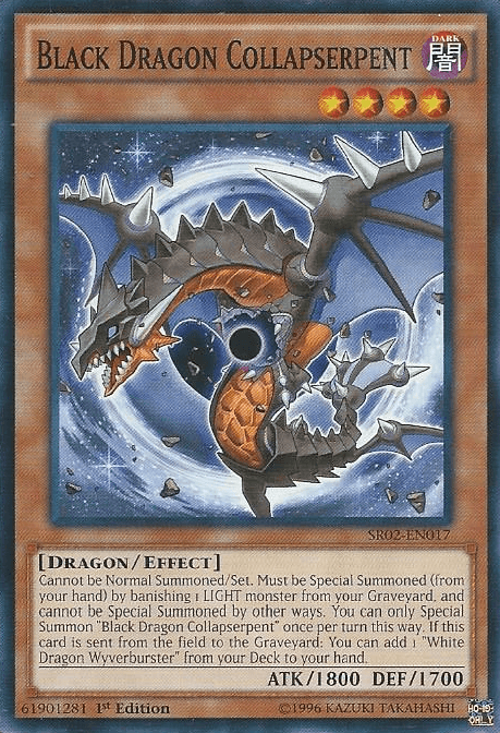 Black Dragon Collapserpent [SR02-EN017] Common (ONLINE ORDER ONLY)