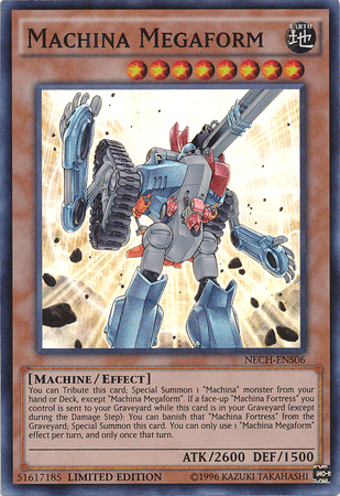 Machina Megaform (SE) [NECH-ENS06] Super Rare (ONLINE ORDER ONLY)