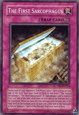 The First Sarcophagus [DR2-EN214] Super Rare (ONLINE ORDER ONLY)