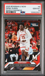 Graded 2025 Topps Bowman U Now Derik Queen #8 March Madness Rookie RC Basketball Card PSA 10 Gem Mint (ONLINE ORDER ONLY)