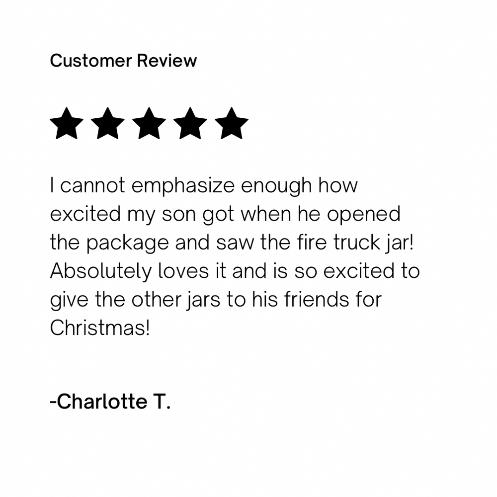 Firetruck Playdough Sensory Toy Kit (ONLINE ORDER ONLY)