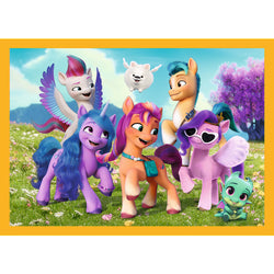 Trefl Red 4 in 1 Puzzle - My Little Pony - Meet the Ponies (ONLINE ORDER ONLY)