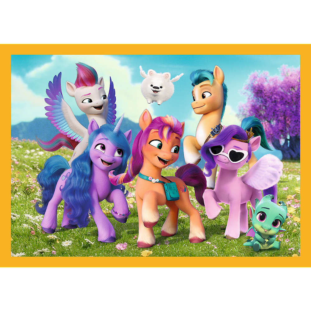 Trefl Red 4 in 1 Puzzle - My Little Pony - Meet the Ponies (ONLINE ORDER ONLY)