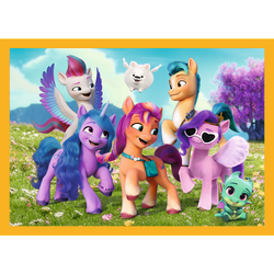 Trefl Red 4 in 1 Puzzle - My Little Pony - Meet the Ponies (ONLINE ORDER ONLY)