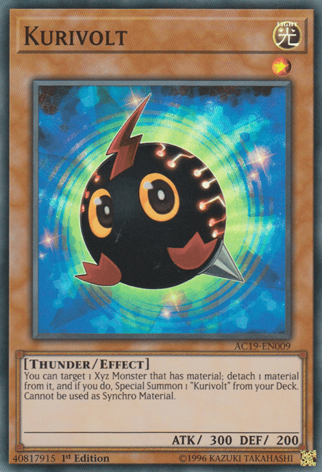 Kurivolt [AC19-EN009] Super Rare (ONLINE ORDER ONLY)