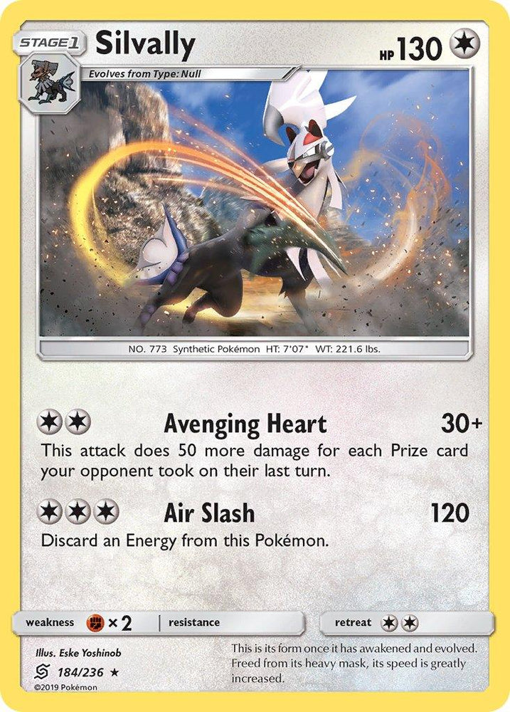 Silvally (184/236) (Theme Deck Exclusive) [Sun & Moon: Unified Minds] (Online Only)