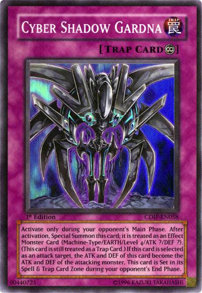 Cyber Shadow Gardna [CDIP-EN058] Super Rare (ONLINE ORDER ONLY)