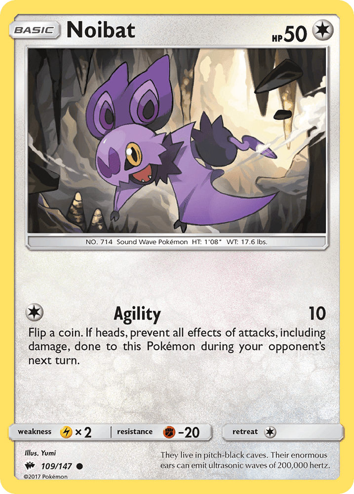 Noibat (109/147) [Sun & Moon: Burning Shadows] (Online Only)