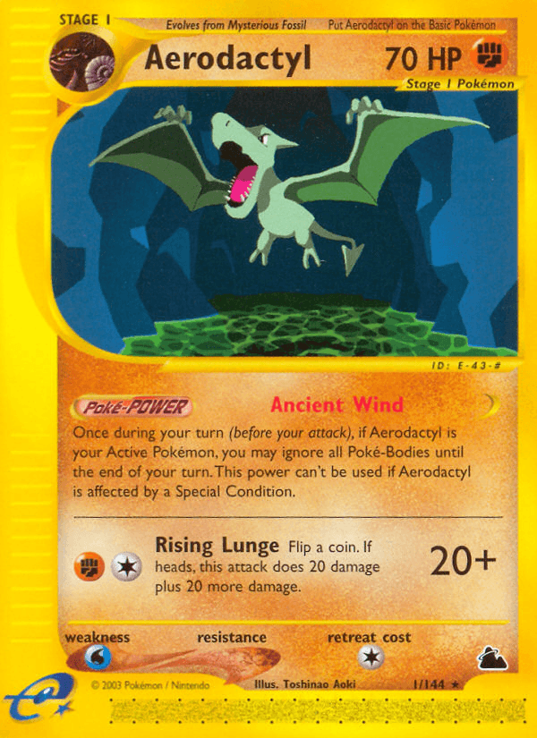 Aerodactyl (1/144) [Skyridge] (Online Only)
