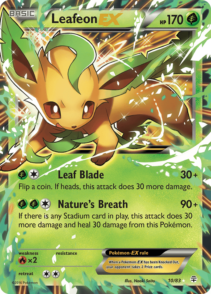 Leafeon EX (10/83) [XY: Generations] (Online Only)