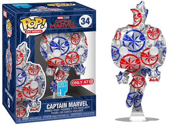 Captain Marvel (Artist Series, Sealed Stack) 34 - Target Exclusive (Online Order Only)