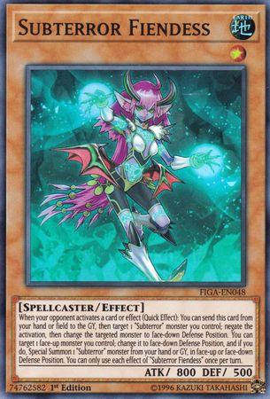 Subterror Fiendess [FIGA-EN048] Super Rare (ONLINE ORDER ONLY)