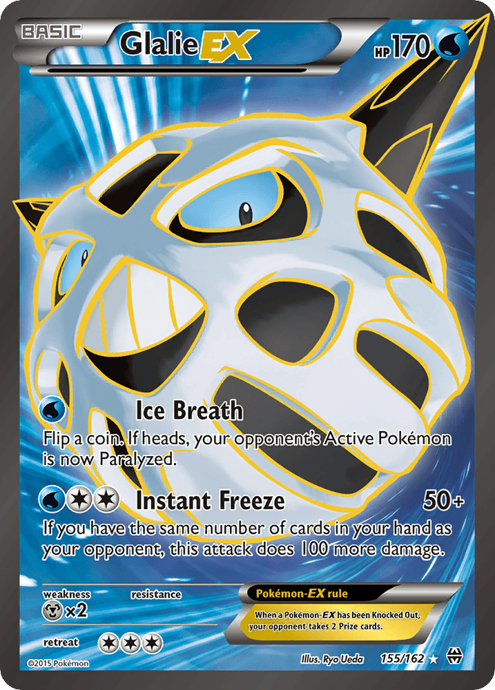 Glalie EX (155/162) [XY: BREAKthrough] (Online Only)