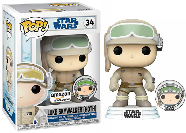 Luke Skywalker (w/ Pin, Hoth) 34 - Amazon Exclusive (Online Order Only)