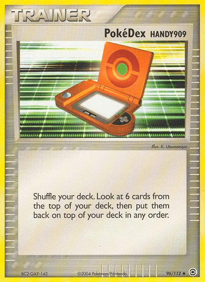 PokeDex HANDY909 (96/112) [EX: FireRed & LeafGreen] (Online Only)