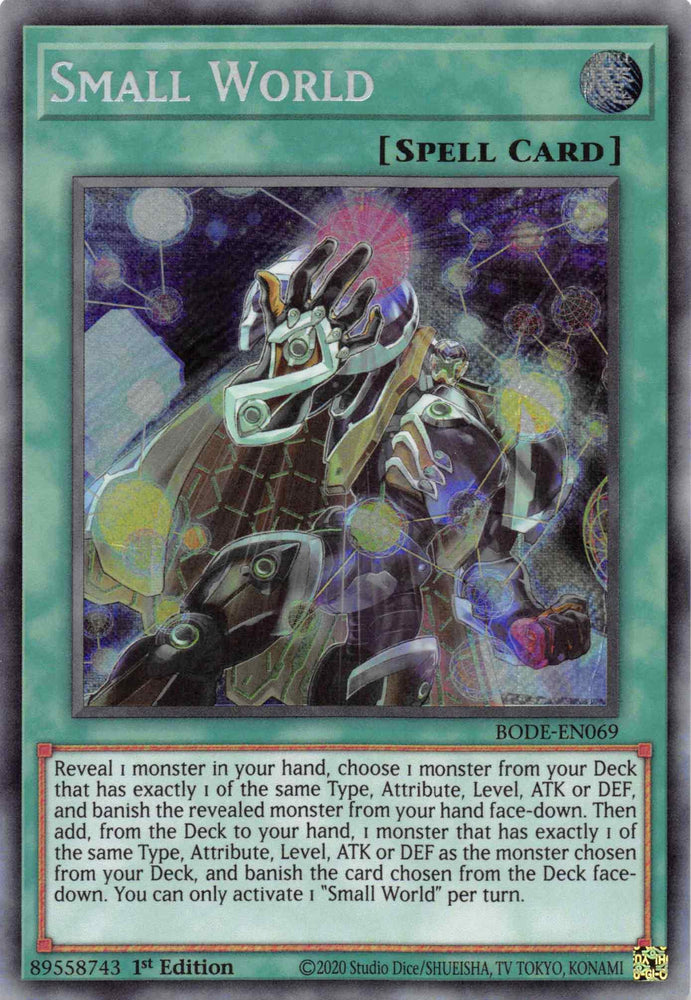 Small World [BODE-EN069] Secret Rare (ONLINE ORDER ONLY)