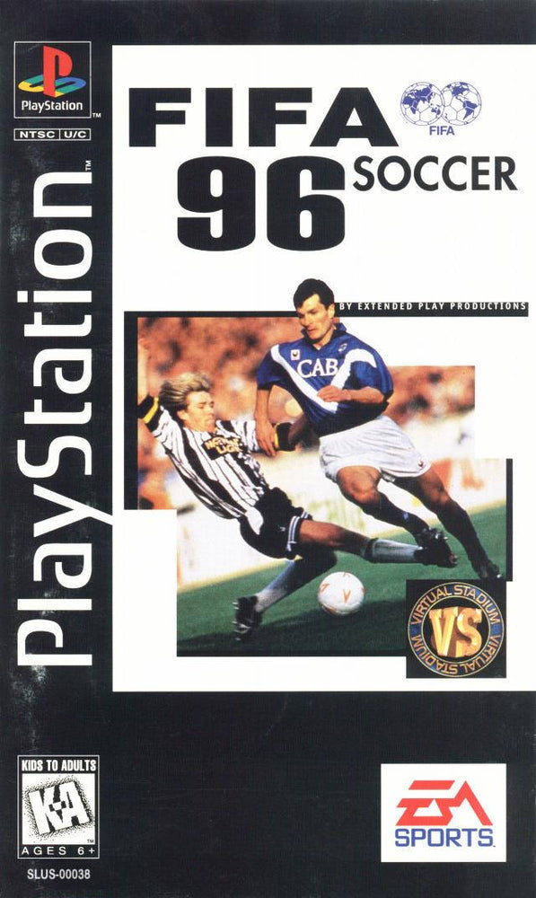 FIFA Soccer 96 (Long Box) (Playstation) (ONLINE ORDER ONLY)