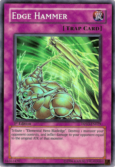 Edge Hammer [DP03-EN029] Super Rare (ONLINE ORDER ONLY)