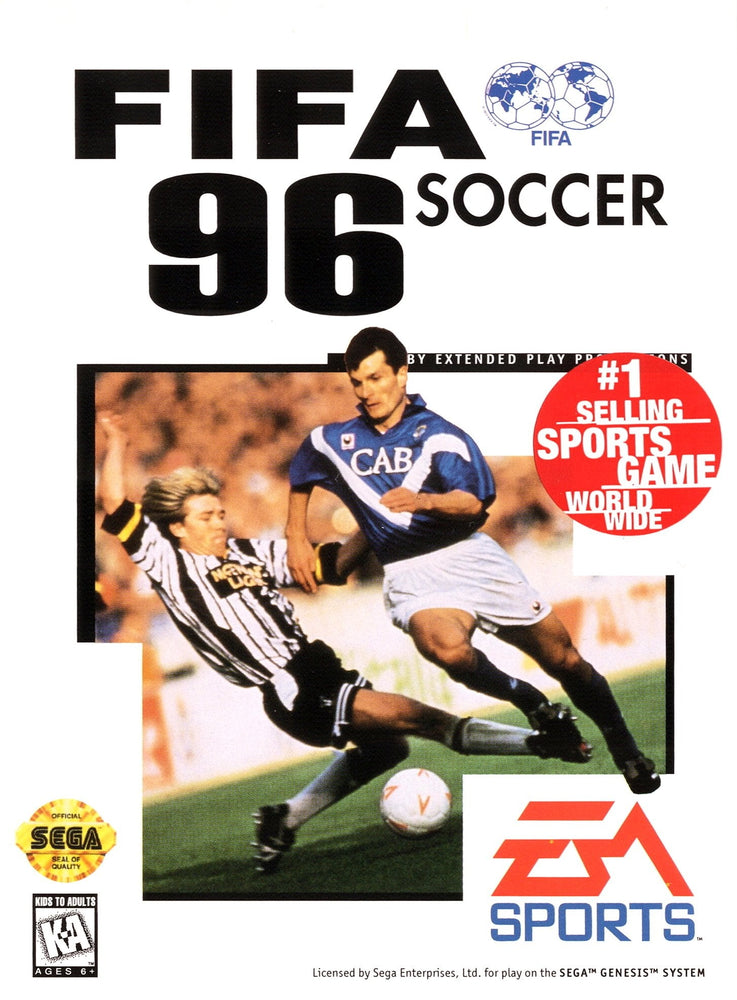 FIFA 96 (Sega Genesis) (ONLINE ORDER ONLY)