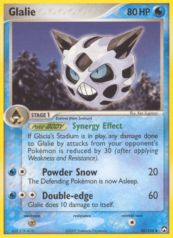 Glalie (30/108) [EX: Power Keepers] (Online Only)