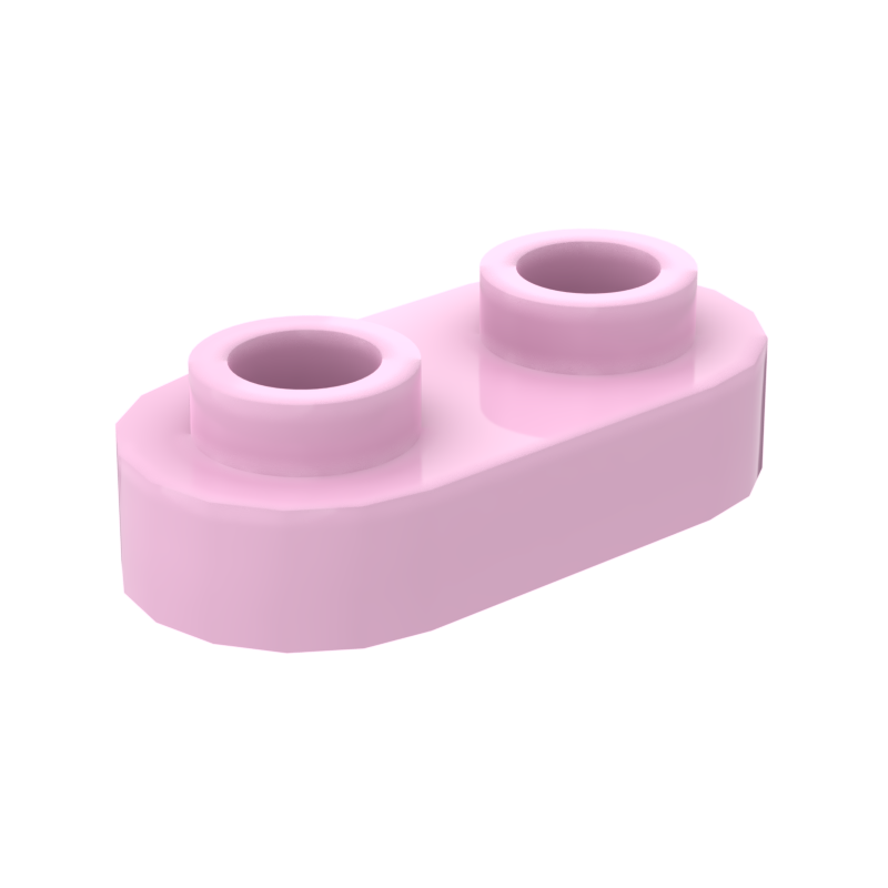 1×2 Rounded Plate w/ Open Stud – Pack of 10 – LEGO® Compatible – Choose Color (ONLINE ORDER ONLY)