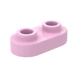 1×2 Rounded Plate w/ Open Stud – Pack of 10 – LEGO® Compatible – Choose Color (ONLINE ORDER ONLY)