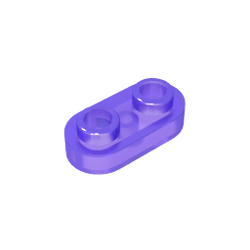 1×2 Rounded Plate w/ Open Stud – Pack of 10 – LEGO® Compatible – Choose Color (ONLINE ORDER ONLY)