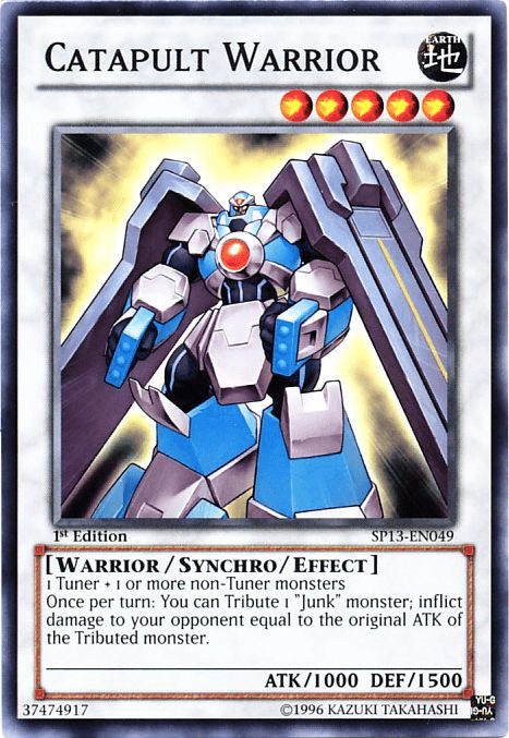 Catapult Warrior [SP13-EN049] Common (ONLINE ORDER ONLY)