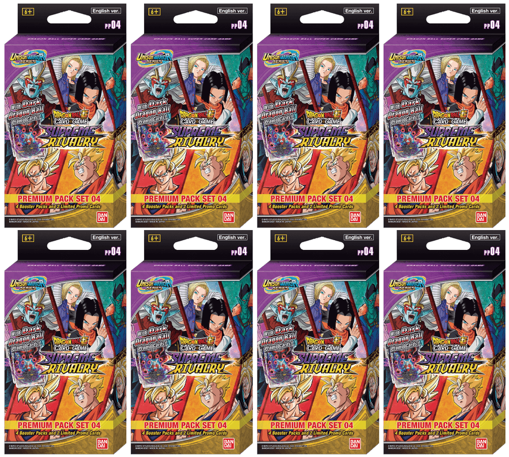 Unison Warrior Series: Supreme Rivalry [PP04] - Premium Pack Set Display (ONLINE ORDER ONLY)