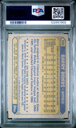 Graded 1987 Topps Barry Bonds #320 Rookie RC Baseball Card PSA 9 Mint (ONLINE ORDER ONLY)