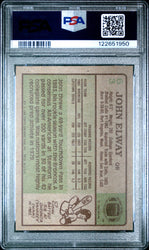 Graded 1984 Topps John Elway #63 Rookie RC Football Card PSA 6 Excellent (ONLINE ORDER ONLY)