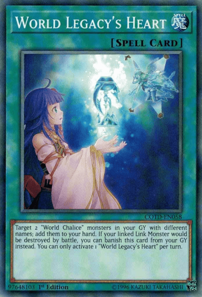 World Legacy's Heart [COTD-EN058] Common (ONLINE ORDER ONLY)