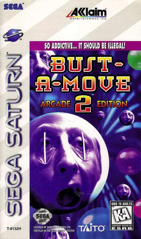 Bust-a-Move 2 Arcade Edition (Sega Saturn) (ONLINE ORDER ONLY)