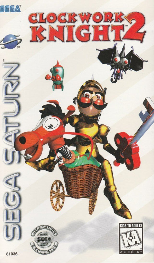 Clockwork Knight 2 (Sega Saturn) (ONLINE ORDER ONLY)