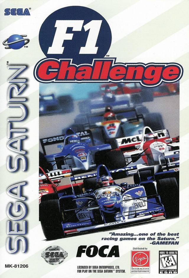 F1 Challenge (Sega Saturn) (ONLINE ORDER ONLY)