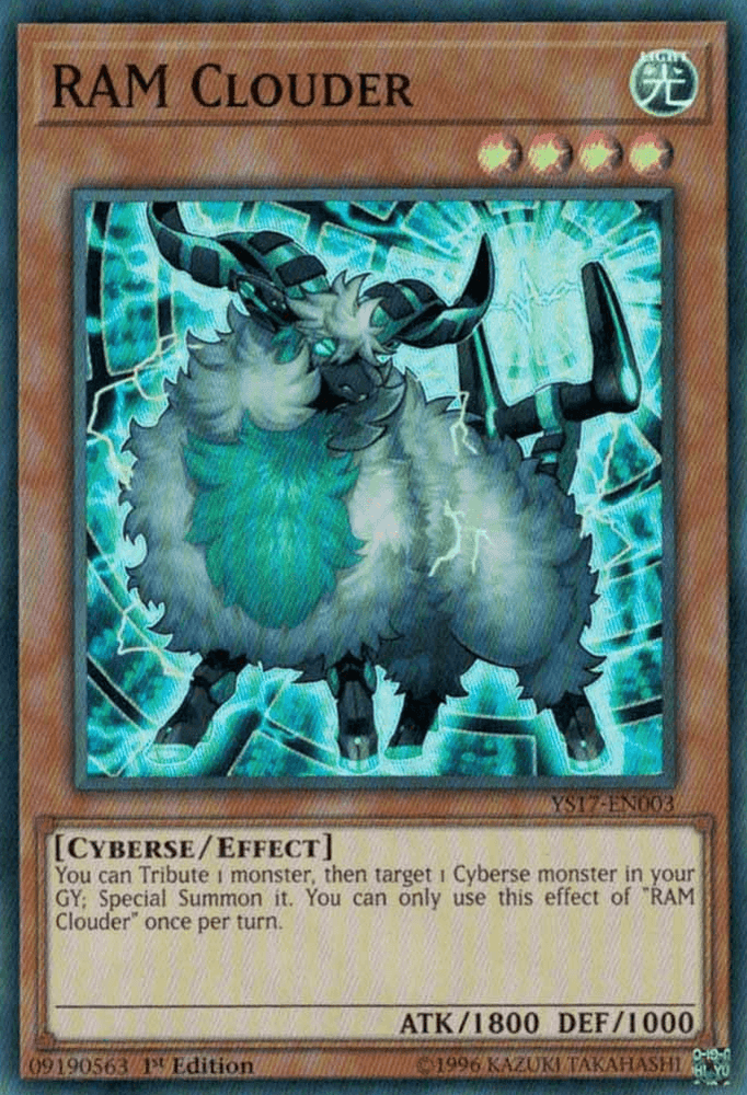 RAM Clouder [YS17-EN003] Super Rare (ONLINE ORDER ONLY)