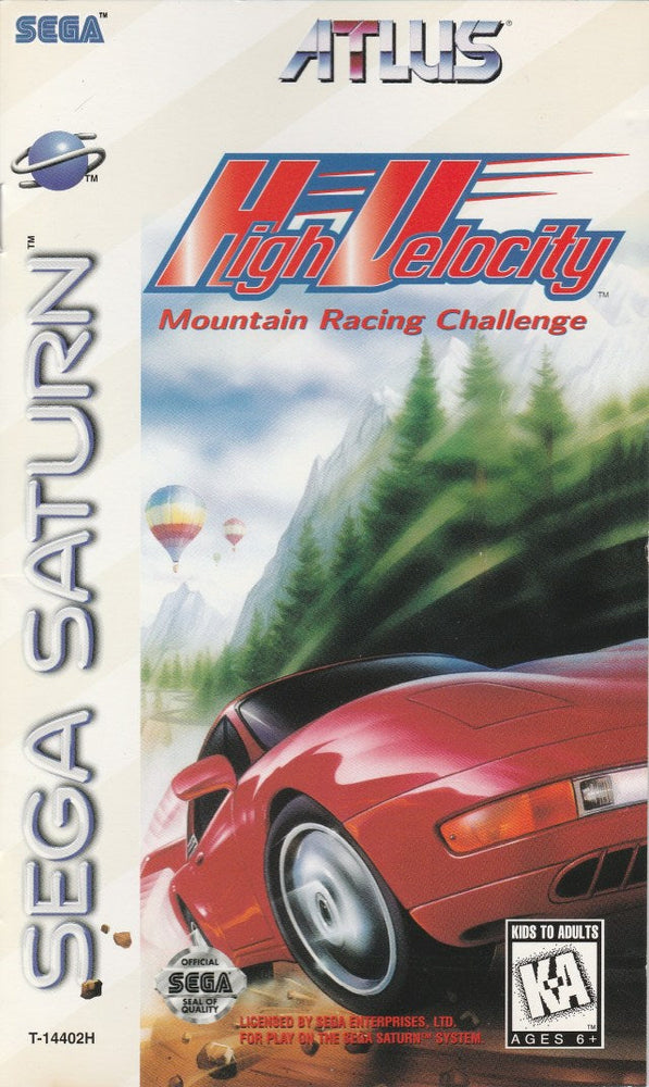 High Velocity Mountain Racing Challenge (Sega Saturn) (ONLINE ORDER ONLY)