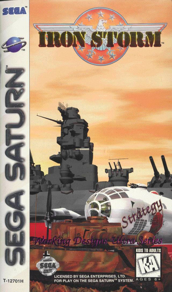 Iron Storm (Sega Saturn) (ONLINE ORDER ONLY)