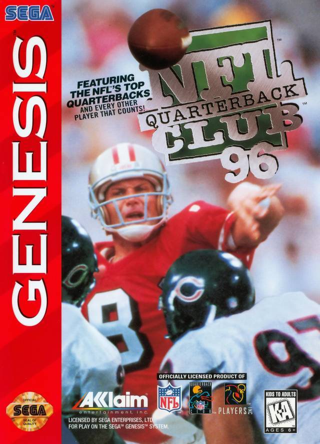 NFL Quarterback Club 96 (Sega Genesis) (ONLINE ORDER ONLY)