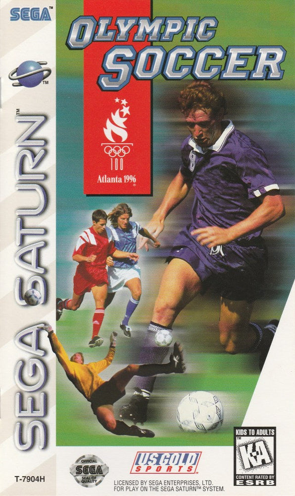 Olympic Soccer: Atlanta 1996 (Sega Saturn) (ONLINE ORDER ONLY)