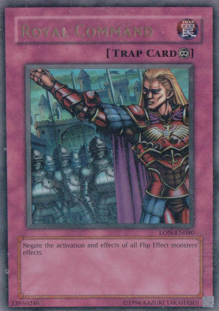 Royal Command [LON-EN080] Ultra Rare (ONLINE ORDER ONLY)