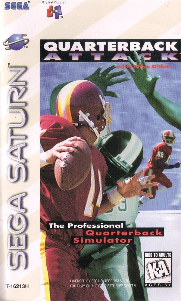 Quarterback Attack with Mike Ditka (Sega Saturn) (ONLINE ORDER ONLY)