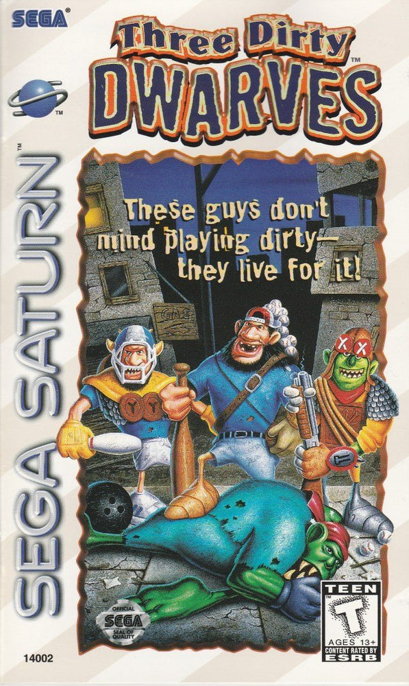 Three Dirty Dwarves (Sega Saturn) (ONLINE ORDER ONLY)
