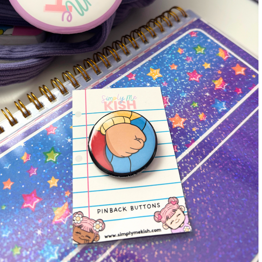 Mr. Read's Fist | Pin Back Button (ONLINE ORDER ONLY)