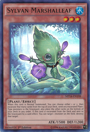 Sylvan Marshalleaf [MP14-EN198] Ultra Rare (ONLINE ORDER ONLY)