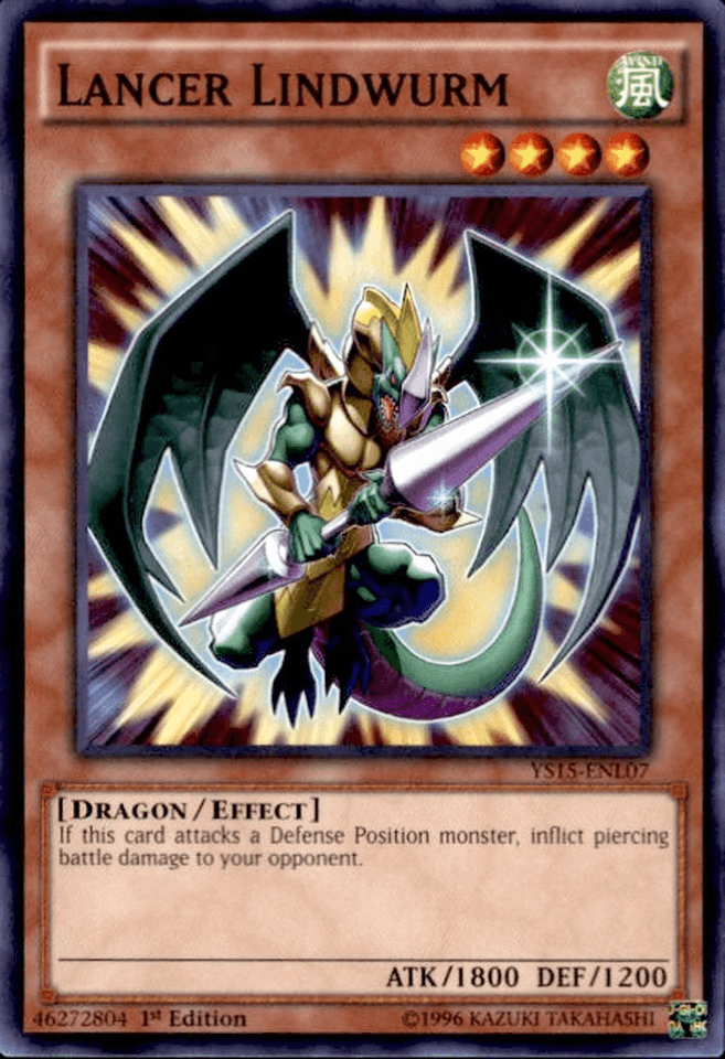 Lancer Lindwurm [YS15-ENL07] Common (ONLINE ORDER ONLY)